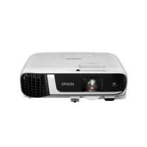 EPSON EB-FH52 (Full HD)ความสว่าง(ANSI Lumens) 4000 ความละเอียด(พิกเซล) Full HD Contrast 16,000:1 ปรับแก้ไขคางหมูได้ตั้งแนวตั้ง และ แนวนอน สามารถฉายเเฉียงได้ Lens Shutter มีที่เลื่อนปิดหน้าเลนส์เพื่อหยุดขั่วขณะ  การรับปรกัน epson thailand