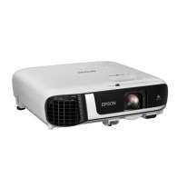 EPSON EB-FH52 (Full HD)ความสว่าง(ANSI Lumens) 4000 ความละเอียด(พิกเซล) Full HD Contrast 16,000:1 ปรับแก้ไขคางหมูได้ตั้งแนวตั้ง และ แนวนอน สามารถฉายเเฉียงได้ Lens Shutter มีที่เลื่อนปิดหน้าเลนส์เพื่อหยุดขั่วขณะ  การรับปรกัน epson thailand