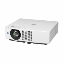 Panasonic PT-VMZ51 Laser/5,200  WUXGA ความสว่าง(ANSI Lumens) 5200 ความละเอียด(พิกเซล)1920x1200   Contrast 3,000,000:1 Big Lens Zoom 1.6x manual zoom Key Stone Vertical: ±25 °, Horizontal: ±35 ° Lens Shift  0