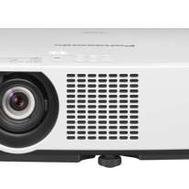 Panasonic PT-VMW61 WXGA 3LCD Laser Projector  6,200 lumens   ความละเอียด 1280×768 (WXGA) pixels Contrast 3,000,000:1 Big Lens Zoom 1.6x manual zoom Key Stone  